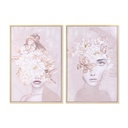 Canvas DKD Home Decor polystyrene Canvas 80 x 4 x 120 cm 80 x 3,7 x 120 cm