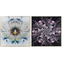 Painting DKD Home Decor Aluminium MDF Wood 80 x 3 x 80 cm