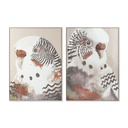 Lienzo DKD Home Decor Poliestireno Lienzo 104 x 4,5 x 143,5 cm