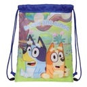 Bolsa Mochila con Cuerdas Bluey Azul marino 26 x 34 x 1 cm