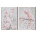 Canvas Home ESPRIT polystyrene Canvas 100 x 4 x 140 cm