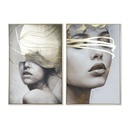 Canvas Home ESPRIT polystyrene Canvas