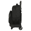 Mochila Escolar con Ruedas Safta Stone Negro 33 x 45 x 22 cm