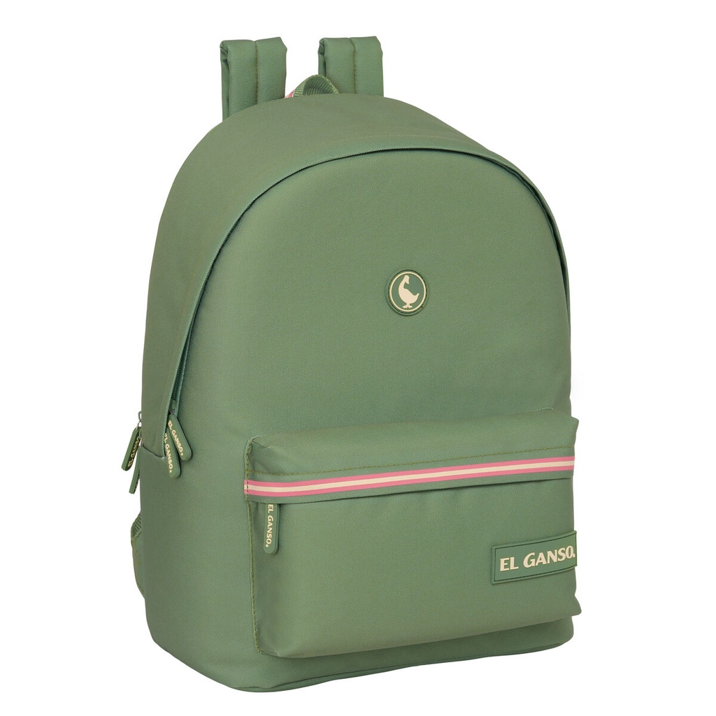 Mochila para Portátil El Ganso +usb el ganso basics Verde 31 x 44 x 18 cm