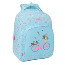 Mochila Escolar Safta Bicicleta Azul 32 x 42 x 15 cm