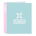 Ring binder Munich Heaven Sky blue A4 27 x 33 x 6 cm