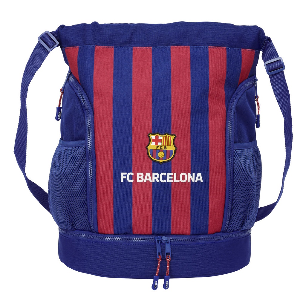 Mochila Escolar F.C. Barcelona 24/25 Granate Azul marino 35 x 40 x 1 cm Saco
