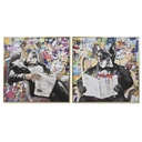 Canvas Home ESPRIT polystyrene Canvas 82,5 x 3,5 x 82,5 cm