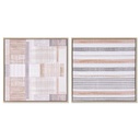 Lienzo Home ESPRIT Poliestireno Lienzo 52,5 x 2,8 x 52,5 cm