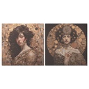 Canvas Home ESPRIT Canvas 120 x 3 x 120 cm