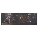 Canvas Home ESPRIT Canvas 120 x 3 x 80 cm