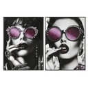 Lienzo Home ESPRIT Poliestireno Lienzo 60 x 3,5 x 80 cm