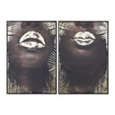 Canvas Home ESPRIT polystyrene Canvas 83 x 4 x 123 cm