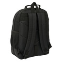 School Bag Kappa Dark Black 32 x 42 x 15 cm