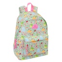 Mochila Escolar Disney Princess Bloom Verde Rosa 31 x 43 x 13 cm
