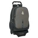 School Rucksack with Wheels Real Madrid C.F. Grey 32 x 44 x 16 cm