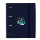 Ring binder El Niño Kook Navy Blue 27 x 32 x 3.5 cm