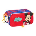 Triple Carry-all Mickey Mouse Clubhouse Good day Blue 21,5 x 10 x 8 cm