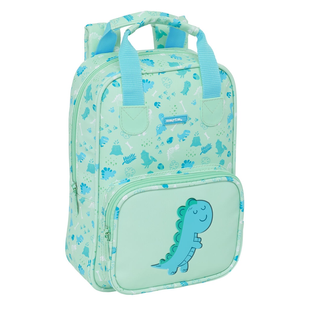 Child bag Safta Dino Green 20 x 28 x 8 cm