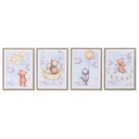 Lienzo Home ESPRIT Poliestireno Lienzo 30 x 2 x 40 cm