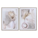 Canvas Home ESPRIT polystyrene Canvas 45 x 2,5 x 60 cm