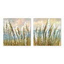 Lienzo Home ESPRIT Lienzo Madera MDF 80 x 3 x 80 cm