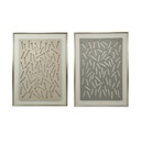 Canvas Home ESPRIT polystyrene Canvas 90 x 3,5 x 120 cm