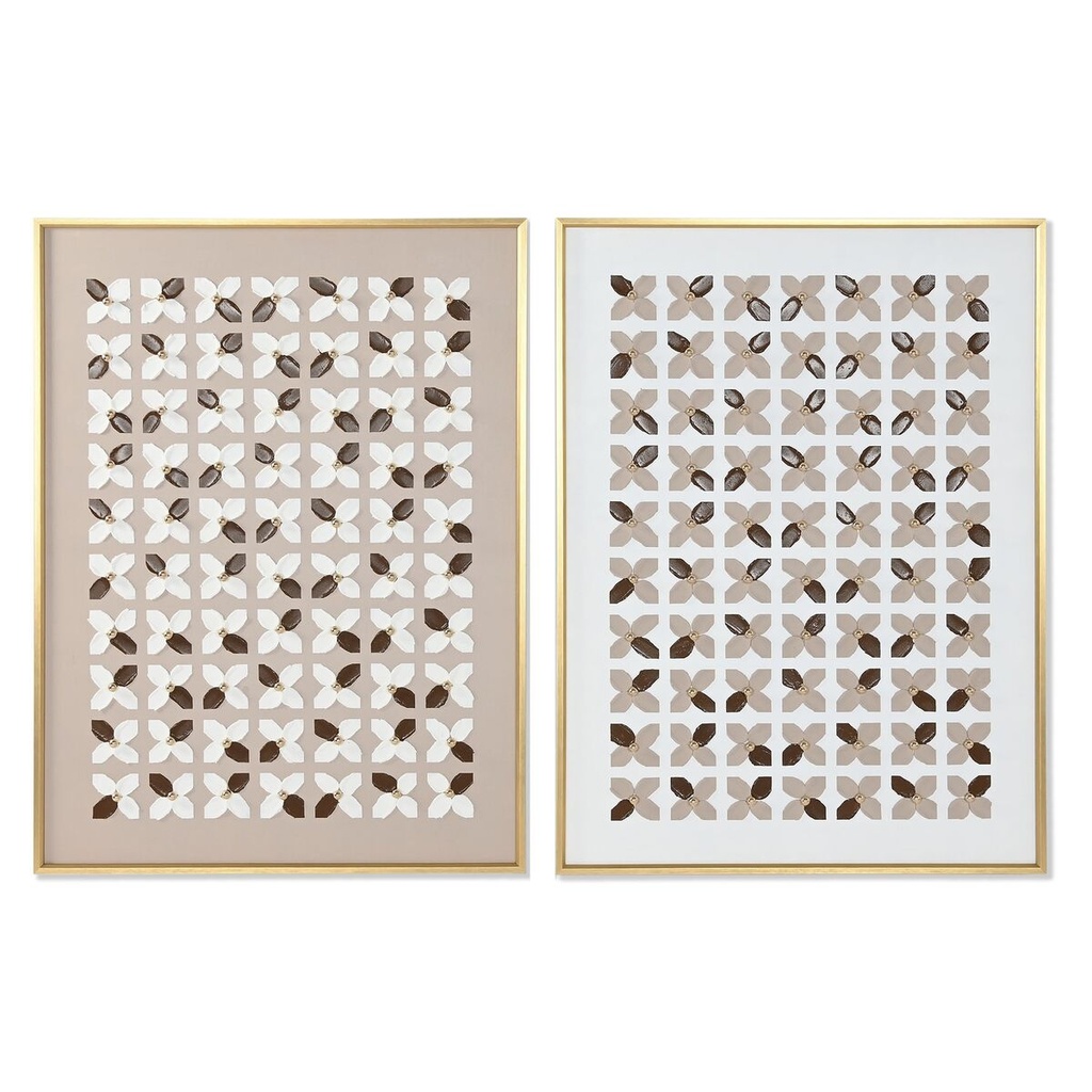 Lienzo Home ESPRIT Poliestireno Lienzo 90 x 3,5 x 120 cm