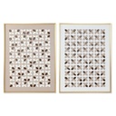 Canvas Home ESPRIT polystyrene Canvas 90 x 3,5 x 120 cm