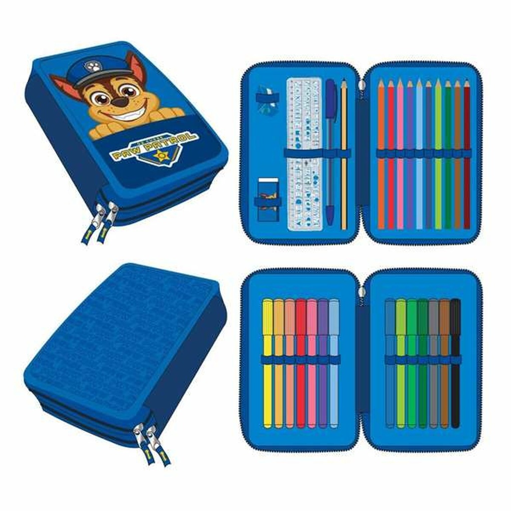 Plumier The Paw Patrol Azul 12,5 x 19,5 x 4,5 cm