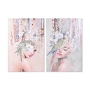 Canvas DKD Home Decor Fir Canvas 80 x 3 x 120 cm