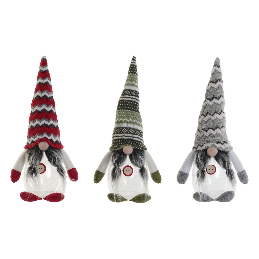 Christmas bauble DKD Home Decor Multicolour 17 x 12 x 37 cm (3 Units)