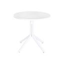 Dining Table Home ESPRIT White Metal polypropylene 80 x 80 x 75 cm