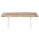 Mesa de Centro Home ESPRIT Blanco 120 x 60 x 45 cm 121 x 60,5 x 45 cm
