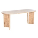 Mesa de Comedor Home ESPRIT Madera de acacia 200 x 90 x 76 cm