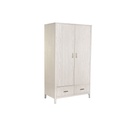 Armario Home ESPRIT Gris claro Metal Madera MDF