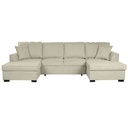 Sofabed Home ESPRIT Sand Modern 298 x 154 x 92 cm