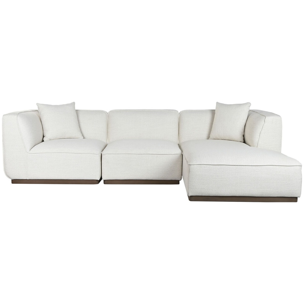 Sofá Home ESPRIT Crema Scandi 279 x 171 x 72 cm