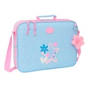 Cartera Escolar BlackFit8 Smile Rosa Azul claro 38 x 28 x 6 cm