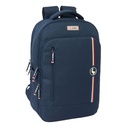 Rucksack for Laptop and Tablet with USB Output El Ganso Eclipse Navy Blue