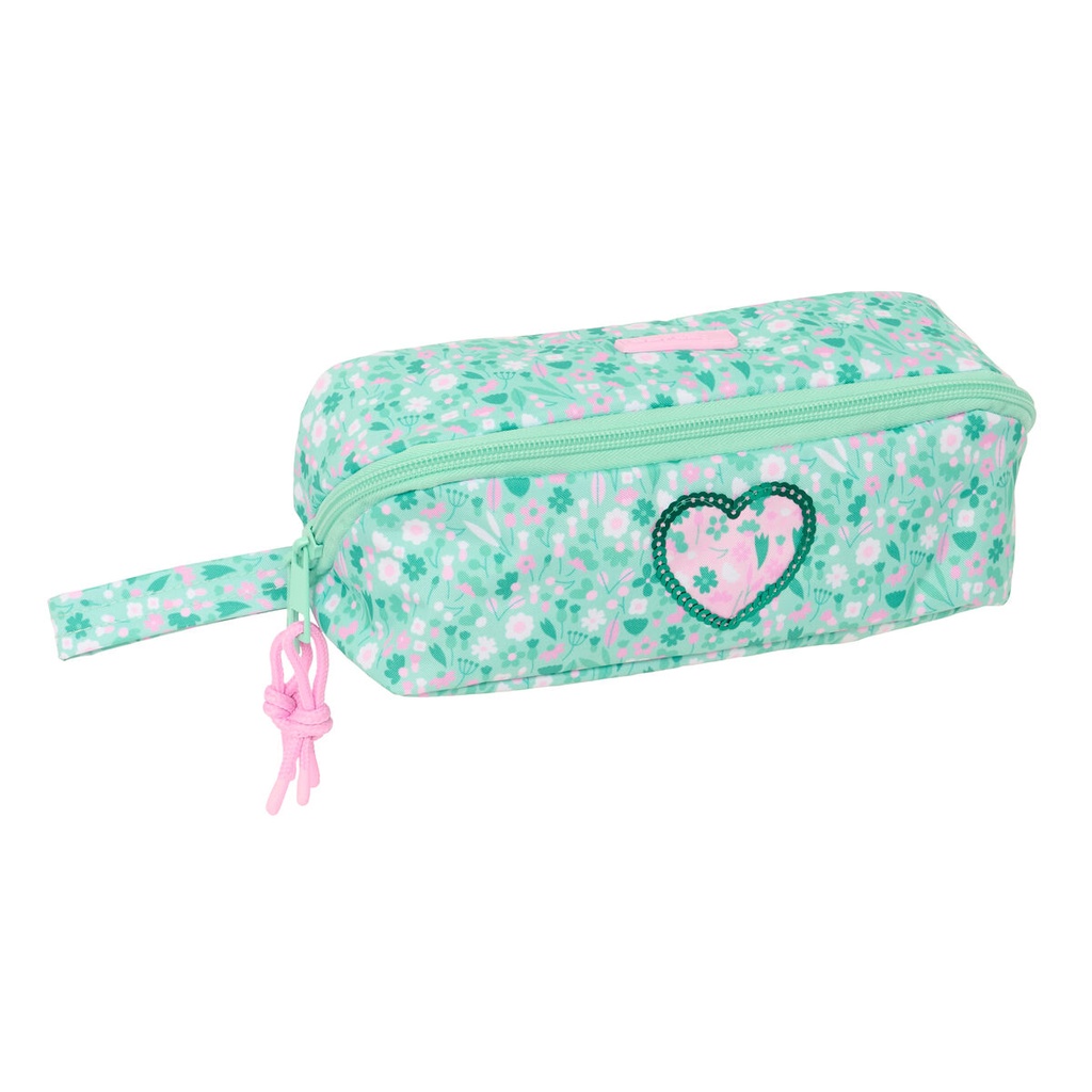 Portatodo Safta Cuore Menta 20 x 8 x 8 cm
