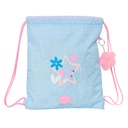 Bolsa Mochila con Cuerdas BlackFit8 Smile Azul Rosa 35 x 40 x 1 cm