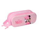 Portatodo Doble Minnie Mouse Rosa 21 x 8 x 6 cm 3D