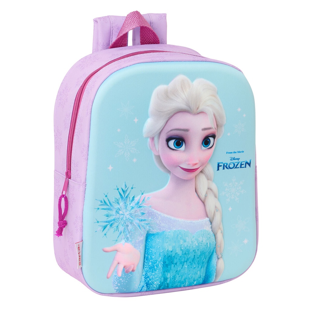 Mochila Infantil Frozen Rosa Azul cielo 22 x 27 x 10 cm 3D