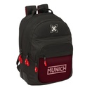 School Bag Munich Vulcan Black 32 x 42 x 15 cm