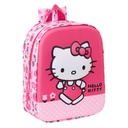 Mochila Infantil Hello Kitty Rosa 22 x 27 x 10 cm 3D