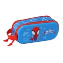 Portatodo Doble Spider-Man Rojo Azul marino 21 x 8 x 6 cm 3D