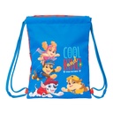 Bolsa Mochila con Cuerdas The Paw Patrol Cool Azul Rojo 26 x 34 x 1 cm