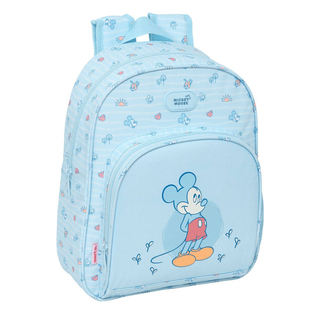 Mochila Infantil Mickey Mouse Clubhouse Baby Azul claro 28 x 34 x 10 cm