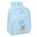 Child bag Mickey Mouse Clubhouse Baby Light Blue 28 x 34 x 10 cm